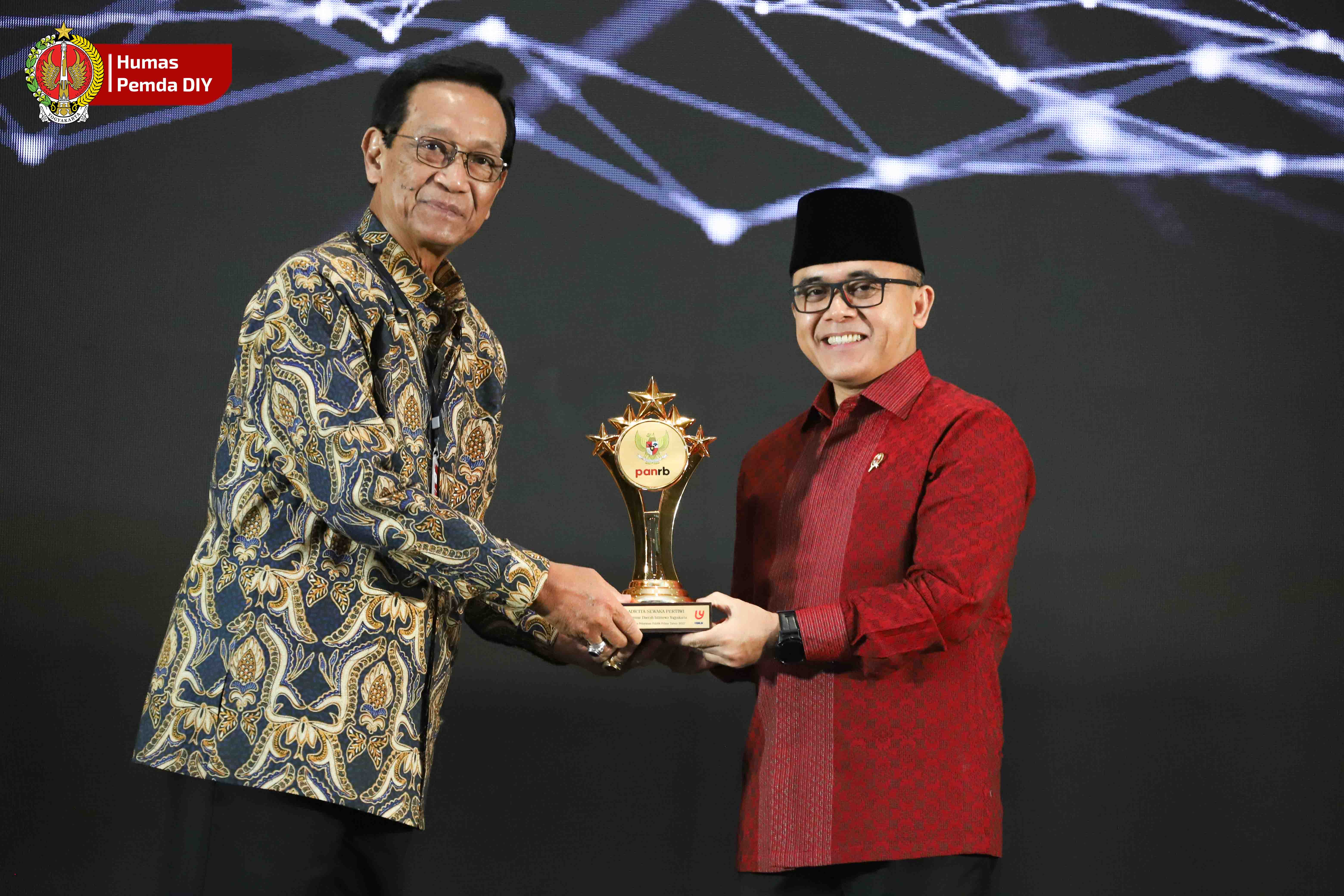 Borong 3 Penghargaan, DIY Jadi Pembina Pelayanan Publik Terbaik di Indonesia